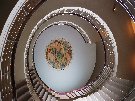 Spiral staircase in the Museum