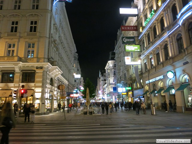 Vienna at night