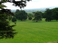 The grounds towards the village