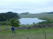 Looking back to Crag Lough