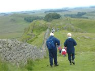 On Hotbank Crags