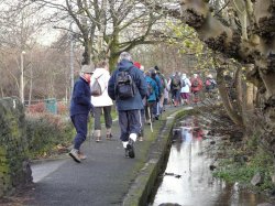 The stream to Hollowford Road