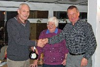 Presenting the prize