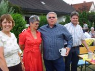 At our farewell party in Forchheim