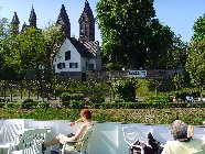 One of the stops on our Rhine cruise