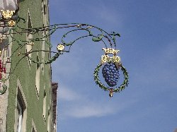 Inn sign at Berching