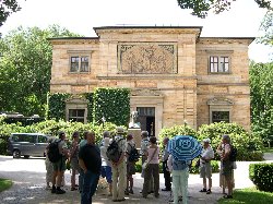 At Wagners house in Bayreuth