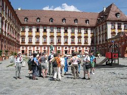 In Bayreuth in front of the old palace