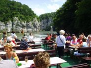 Sailing through the Danube gorge