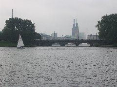 Hamburg from the Alster
