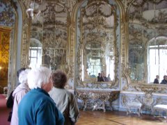 The group x 10 in the hall of mirrors