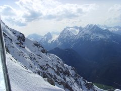 View from the cable car