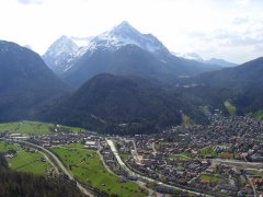 View from the cable car