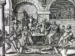 The torture of Guy Fawkes