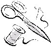 Scissors & thread